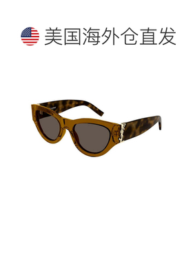 自营saint laurent 女士 太阳镜 美国奥莱直发