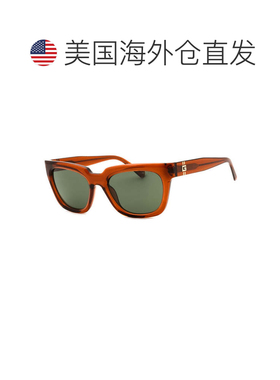 自营guessGU7920 57F闪亮米色/棕色渐变-闪亮米色 美国奥莱直发