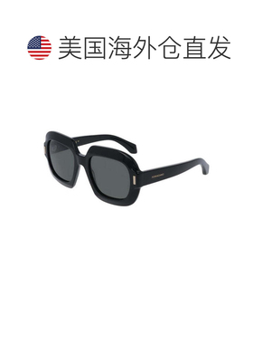自营salvatore ferragamoSF2068SE 001闪亮黑/灰-闪亮黑 美国奥莱