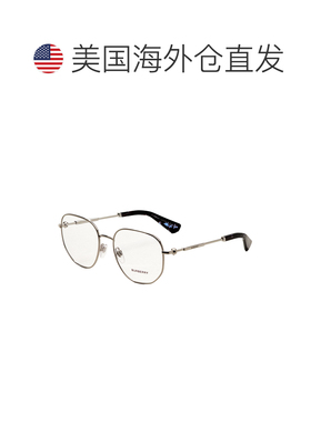 自营Burberry Women's 55 mm Silver Opticals - silver 美国奥莱
