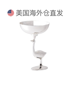 自营Jonathan Adler Silver Plated Candle Holder - silver 美
