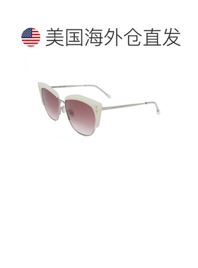自营Isabel Marant Women's 58 mm White Sunglasses - pearled w