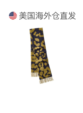 自营rag & bone碎布 & 骨派珀羊毛混纺围巾-绿色 美国奥莱直发