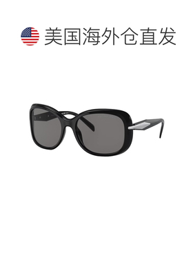 自营Prada  PR 04ZS 1AB5Z1 57mm Womens Butterfly Sunglasses -
