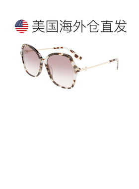 自营Longchamp 女士 57 毫米白色太阳镜 LO705S-404 - 哈瓦那水色