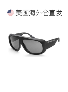 自营Armani Exchange Men's 67 mm Black Sunglasses - matte bla