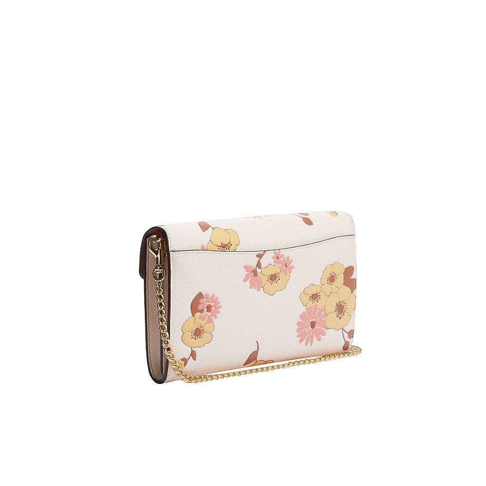 美国直邮COACH 蔻驰 Envelope Clutch 女士链条斜挎包信封包手拿 - 图0