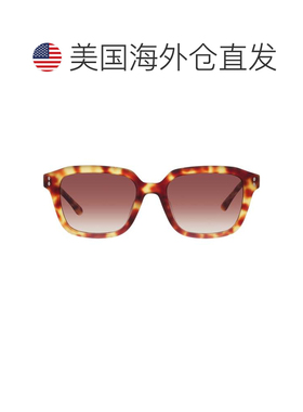 自营Isabel Marant棕色阴影方形女士太阳镜IM 0109/G/S 0C9B/HA 5