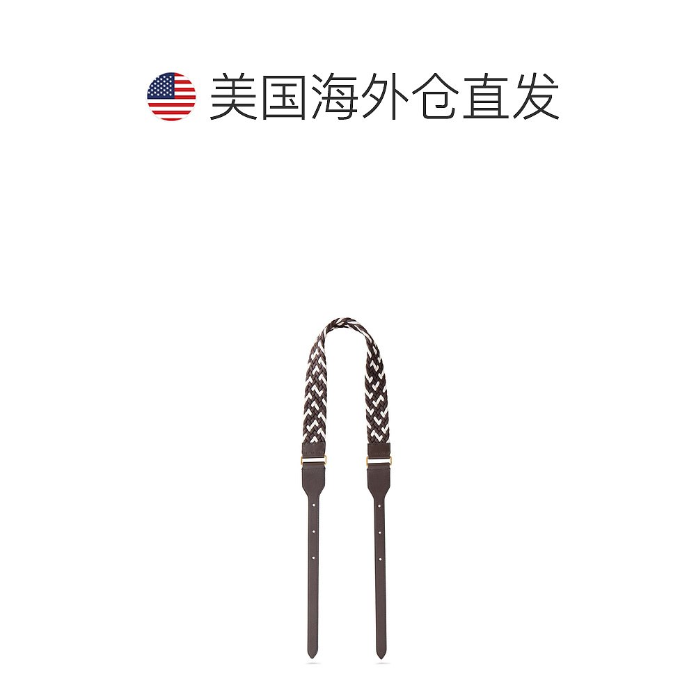 Mulberry Woven Cord Vichy 表带 乌木白 【美国奥莱】直发 - 图1