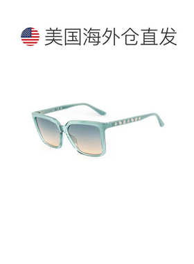 自营Guess Resin Women's Sunglasses - blue 美国奥莱直发