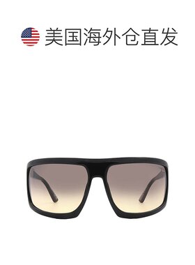 自营Tom Ford Clint Smoke Gradient Wrap Unisex Sunglasses FT1
