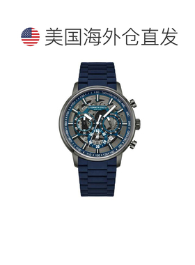 自营Kenneth Cole Men's Classic 44mm Quartz Watch - grey 美国