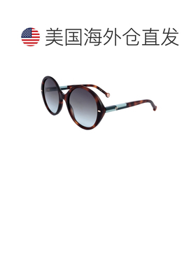 自营Carolina Herrera Women's 55 mm Brown Sunglasses - havana