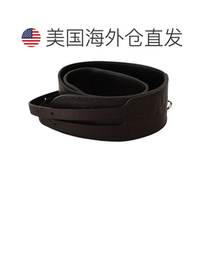 自营Costume National  Leather Double Buckle Women's Belt - b