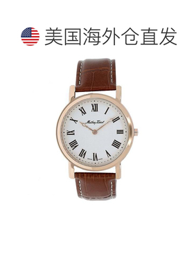 自营Mathey Tissot Men's City White Round 42mm - white 美国奥