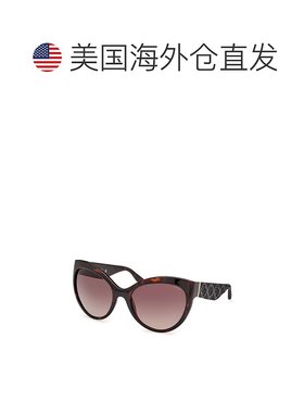 自营Guess Resin Women's Sunglasses - brown 美国奥莱直发