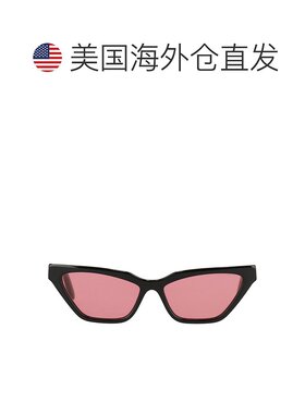 自营off-white米白色中性黑色太阳镜-黑色 美国奥莱直发