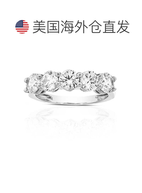 自营vir jewels2 cttw Lab Grown Diamond 5 Stone Engagement Ri