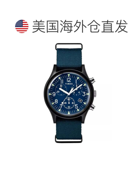 自营Timex Men's MK1 Blue Round 40mm - blue 美国奥莱直发