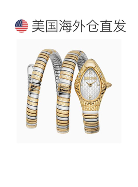 自营Just Cavalli Women's Snake 316L Stainless Steel Watch -