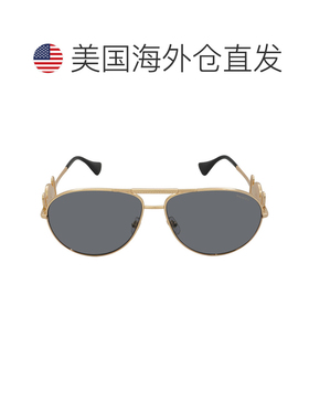 自营Versace灰色Pilot男女通用太阳镜VE2249 100281 65 - multi