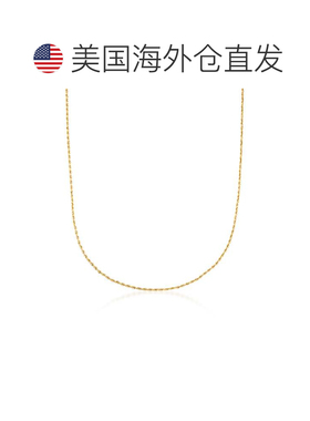 自营Ross-Simons 2 毫米 14 节黄金绳链项链 - 18 英寸 美国奥莱