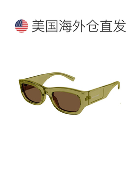 自营saint laurentSL713 001黑色/灰色-透明酸性绿 美国奥莱直发