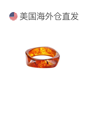 自营adorniaChunky Tortoise Cuff - brown 美国奥莱直发手镯配饰