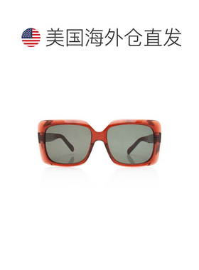 自营Celine Oversize Square Sunglasses - red 美国奥莱直发