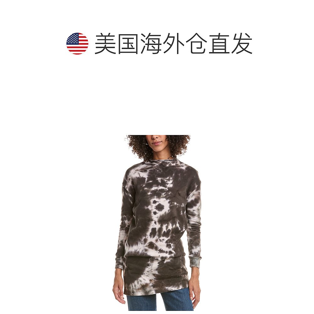 自营Chaser Fleece Drop-Shoulder Mini Dress - multi 美国奥莱 - 图1