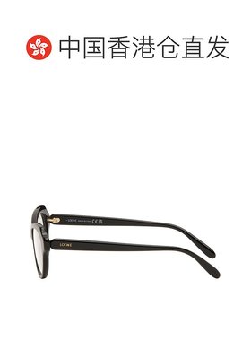 1h可退 香港直邮潮奢 LOEWE 罗意威 女士 黑色 Slim 眼镜 LW50107