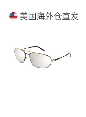 自营saint laurentSL561 003黑色/灰色银镜-黑色 美国奥莱直发