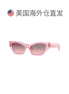 自营Versace  VE 4488U 53705M 53mm Womens Cat-Eye Sunglasses
