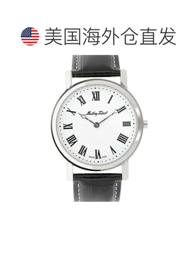 自营Mathey Tissot Men's City White Round 42mm - white 美国奥