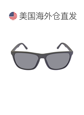 自营Calvin Klein灰色方形男士太阳镜CK20520S 020 57 - multi 美