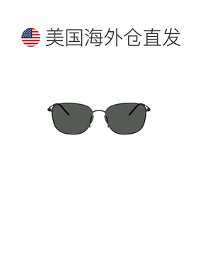 自营giorgio armani0ar6168简约金属圆形太阳镜-灰色 美国奥莱直