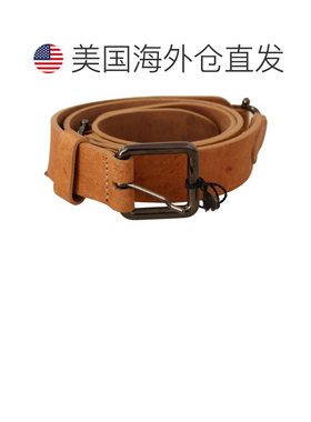 自营Costume National  Buckle Waist Women's Belt - brown 美国