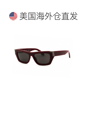 自营Palm Angels Sunglasses Cat Eye Full Rim, Black Frame And