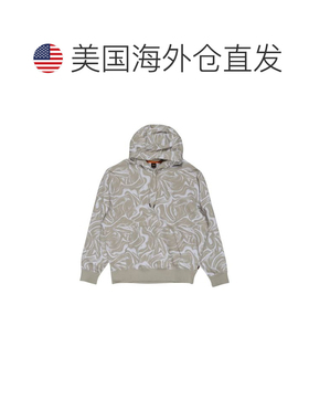 自营Hugo Boss Cotton Men's Hoodie - beige 美国奥莱直发
