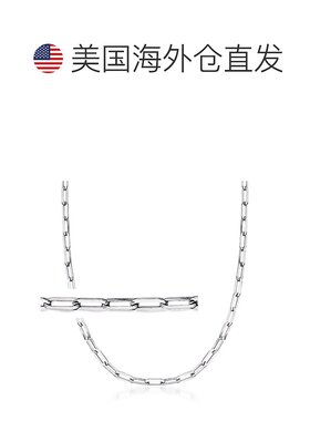 自营Ross-Simons Italian Polished Sterling Silver Paper Clip