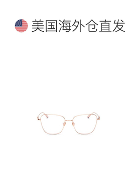 自营valentinoVlogo Sign Ii Rose Gold Thin Frame Sunglasses -