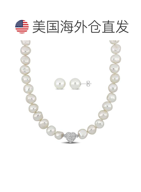 自营Mimi & Max 2-pc Set of 11-12mm Cultured Freshwa 美国奥