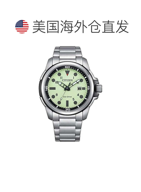 自营Citizen Men's Classic 44mm Solar Powered Quartz Eco-Driv