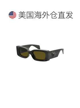 自营Versace Unisex VE4474U 52mm Sunglasses - green 美国奥莱