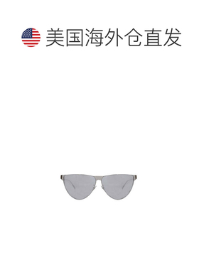自营bottega veneta水洗海毛镜框和独特质感的太阳镜-灰色 美国奥