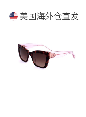 自营Kate Spade女士53毫米灰色太阳镜-哈瓦那 美国奥莱直发