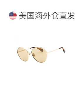 自营Max Mara女士MM0096 57mm太阳镜-棕色 美国奥莱直发