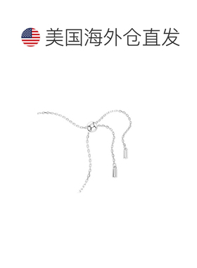 【美国直邮】施华洛世奇 Matrix Tennis 混合切割手链 绿色 镀铑