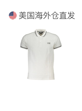 自营Cavalli Class Cotton Men Polo Men's Shirt - white 美国奥