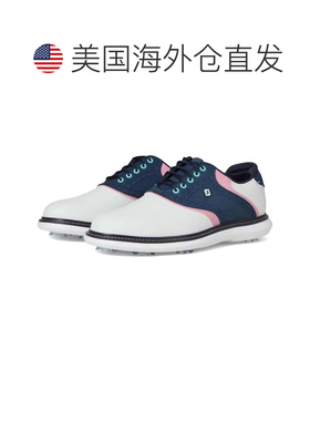 自营Men's FootJoy New Wave Traditions 57959 White Blue Spike